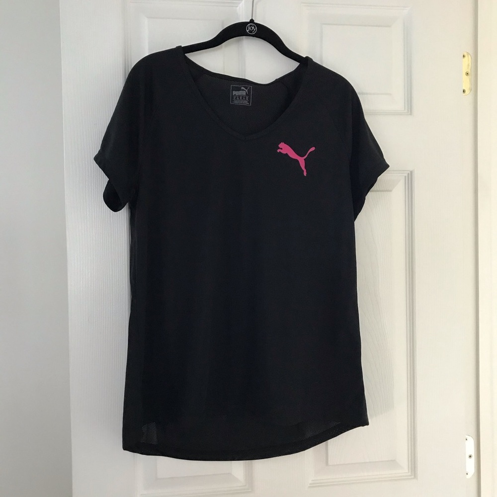 Puma mesh back workout tee XL